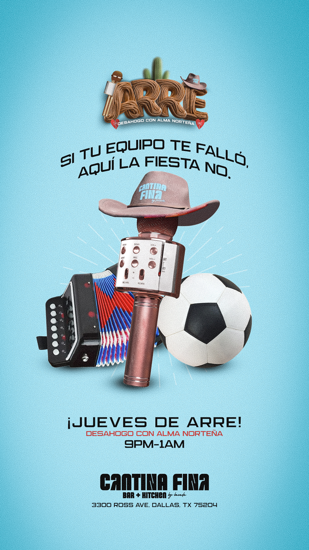 ¡ARRE!